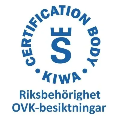 Kiwa Certification Body – Riksbehörighet OVK-besiktningar